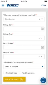 Velocity Truck Rental Leasing screenshot 0