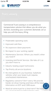 Velocity Truck Rental Leasing screenshot 3