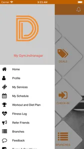 App for gym screenshot 2