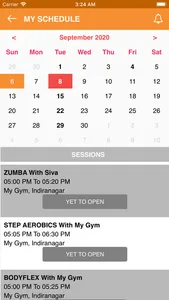 App for gym screenshot 3