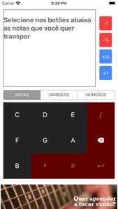 Transposição Fácil screenshot 0
