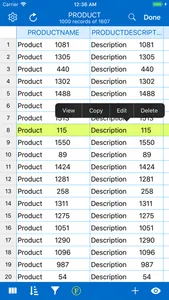 SQL Server Mobile Client screenshot 1