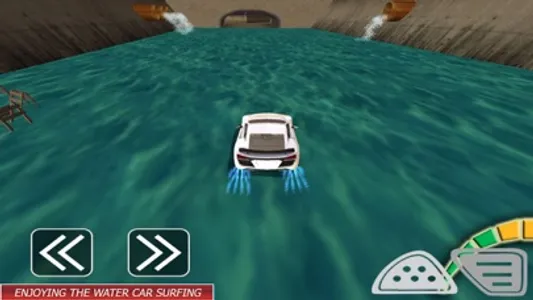 Water Surfing: Car Racing Chal screenshot 0