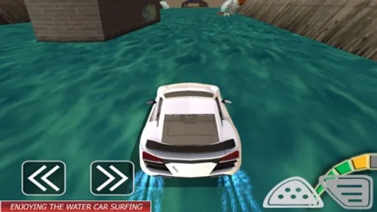 Water Surfing: Car Racing Chal screenshot 1