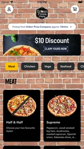 Urban Pizza Company screenshot 0