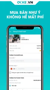 OKXE Mua bán xe máy trực tuyến screenshot 4