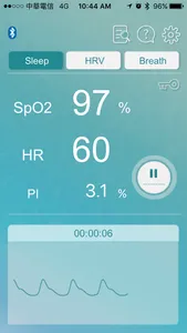 O2 Care - SpO2 HRV Biofeedback screenshot 1