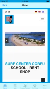 Surf Center Corfu screenshot 1