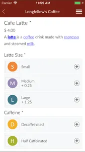 Longfellow's Coffee screenshot 3