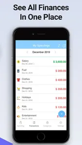 Budgeting App X screenshot 2