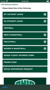 Ohio Bobcats Gameday screenshot 2