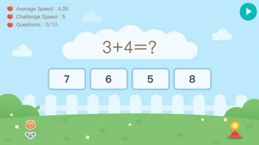 Quick Math-Math Games For Kids screenshot 0