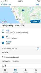 Hallandstrafiken Serviceresan screenshot 3