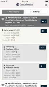 Property Reporting screenshot 1