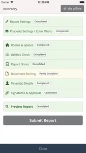 Property Reporting screenshot 2