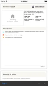 Property Reporting screenshot 6