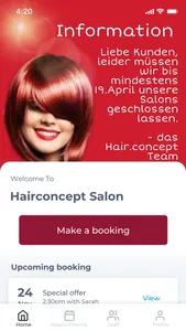 Hairconcept Salon screenshot 0