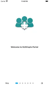 SUSCopts Portal screenshot 1