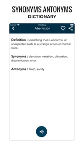 Synonyms Antonyms Dictionary screenshot 3