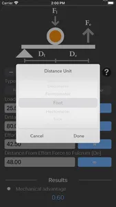 Levers Calculator screenshot 9