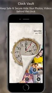 Clock Vault : Photo Video Lock screenshot 0