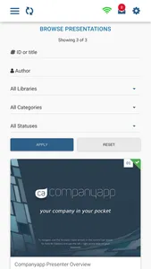 Companyapp Presenter Pro screenshot 1