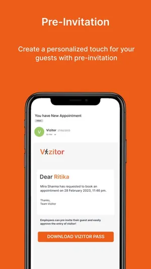 Vizitor - Visitor management screenshot 3