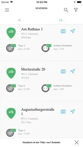 eins E-Mobil screenshot 4