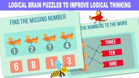 Math, Logic and Word Games screenshot 1