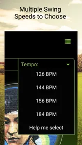 Golf BPM | Tempo Swing Tracker screenshot 5