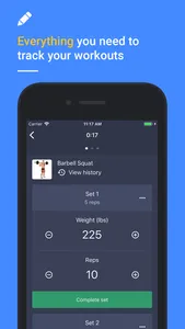 Strength Training & Gym Log screenshot 0