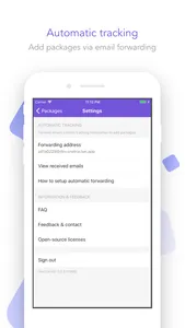 OneTracker - Package Tracker screenshot 2
