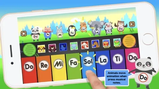 Piano rhymes animal noises screenshot 1