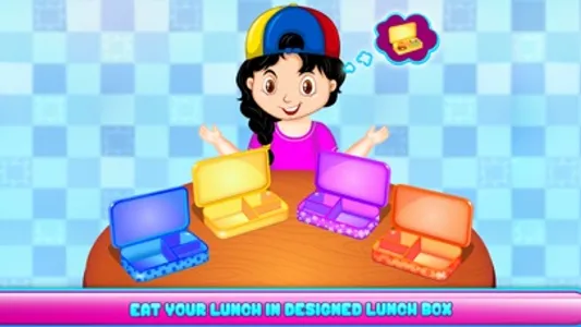 HighSchool LunchBox Maker screenshot 1