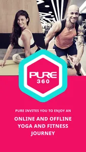 PURE360生活平台-专业瑜伽健身训练 screenshot 0