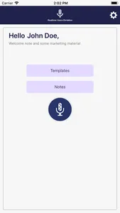 Dictation App screenshot 0