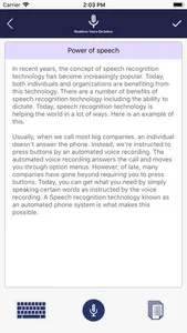Dictation App screenshot 2