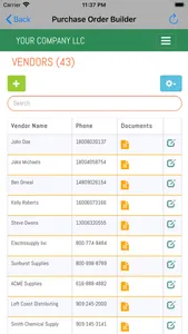 Purchase Order Builder screenshot 8