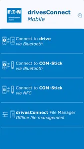 drivesConnect mobile screenshot 2