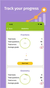 Math Tests - learn mathematics screenshot 5