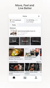 Gymaholic: Fitness & Workouts screenshot 0