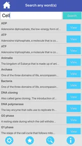 High School Biology Flashcards screenshot 8