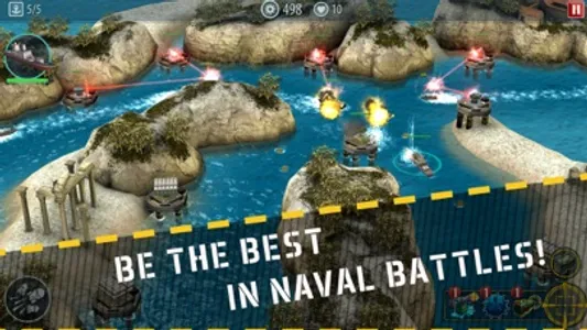 Naval Rush Sea Defense screenshot 0