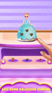 Princess Birthday Cake Maker. screenshot 3