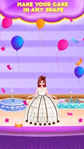 Princess Birthday Cake Maker. screenshot 5