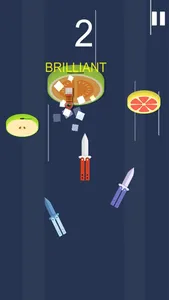 Flying knife shooter master screenshot 1