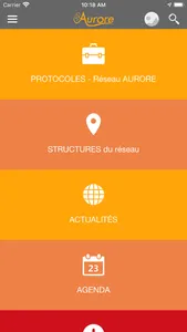 Réseau AURORE - Protocoles screenshot 0