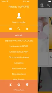 Réseau AURORE - Protocoles screenshot 2