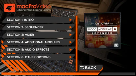 Adv Course for Moog Modular V screenshot 1