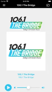 106.1 The Bridge Radio screenshot 0